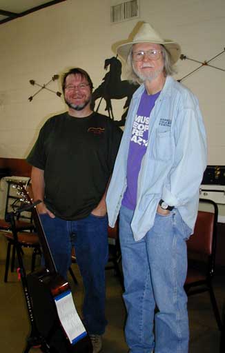 Robert Harding and Mike Rickard, photo by Cea